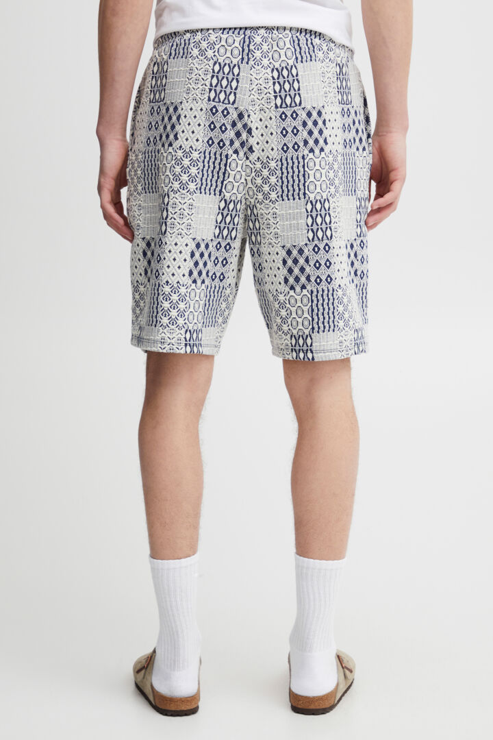 CFPhelix patchwork sweat shorts