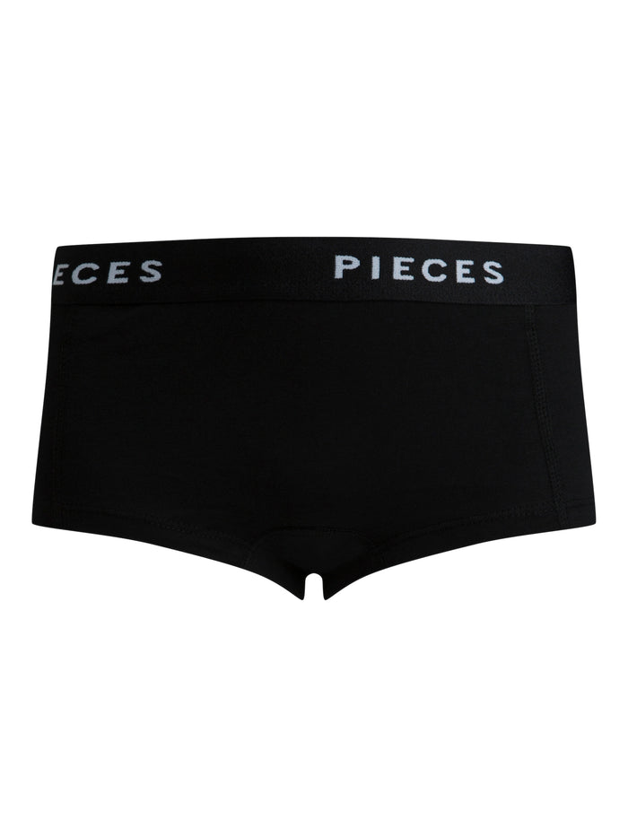 PCLOGO LADY BOXERS/SOLID NOOS