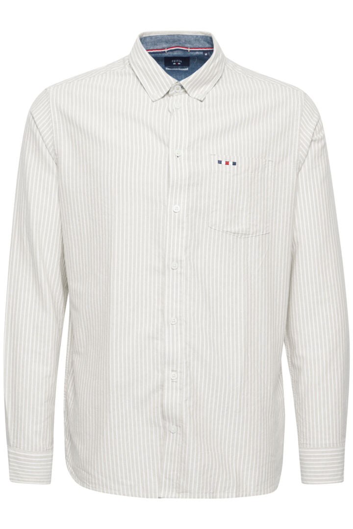 FQSteven stripe oxford LS shirt