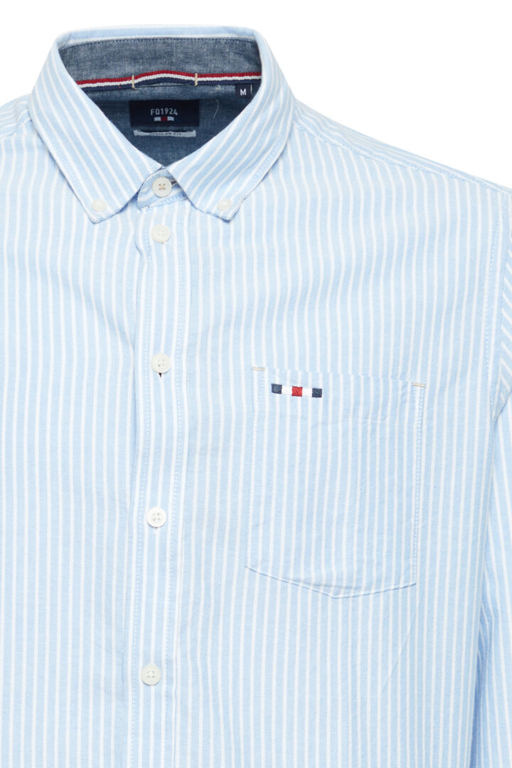 FQSteven stripe oxford LS shirt