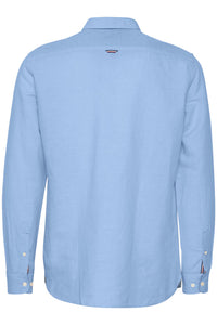 FQSteven linen combo LS shirt