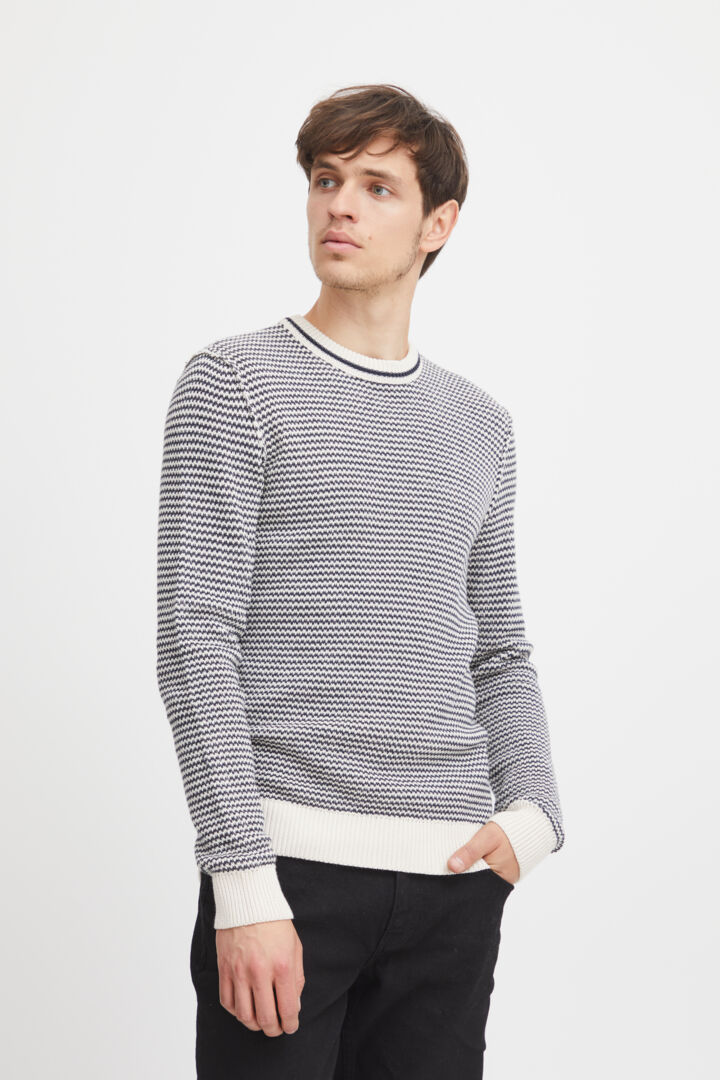 CFKarl crew neck structured knit