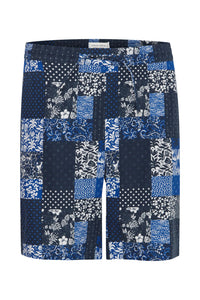 CFFrede 0142 AOP patchwork shorts