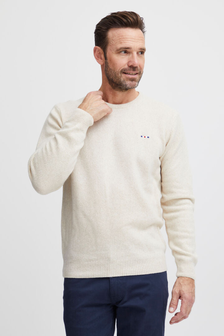 KyleFQ crew neck knit