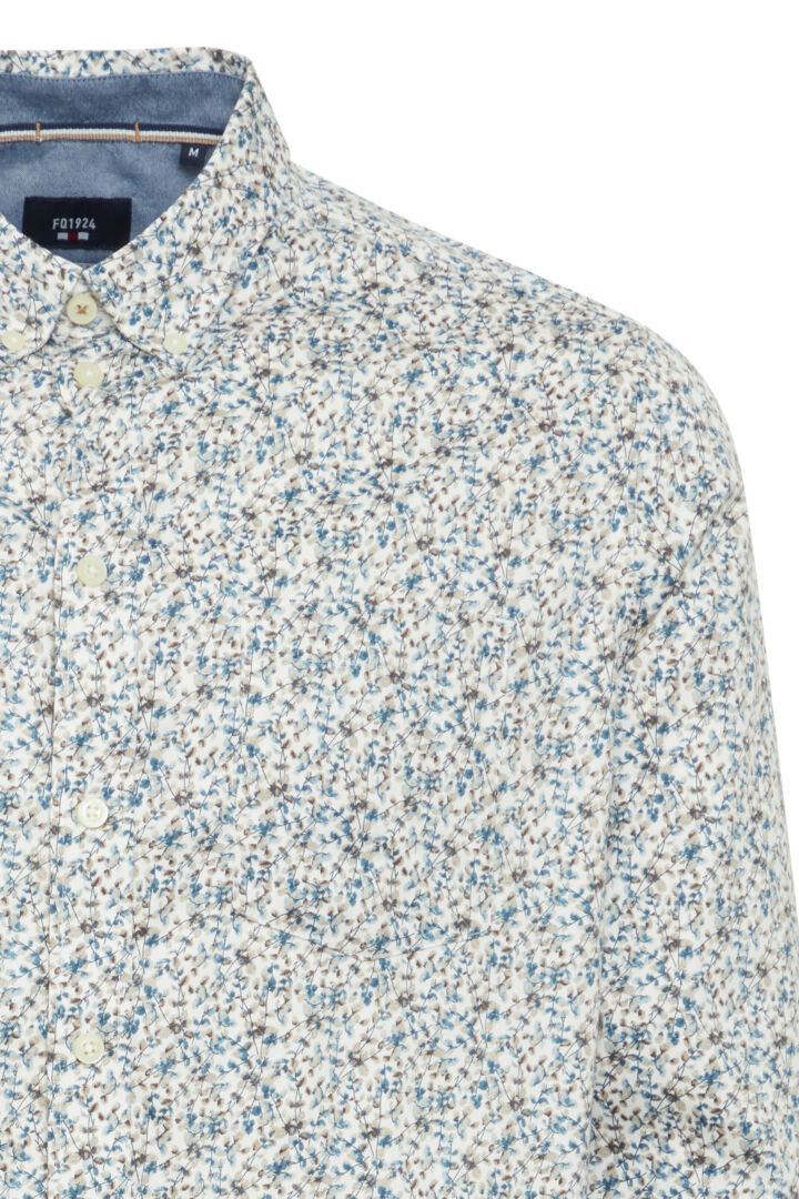 FQSteven floral AOP LS shirt