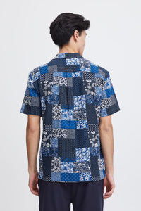 CFAlvin 0142  SS AOP patchwork shirt