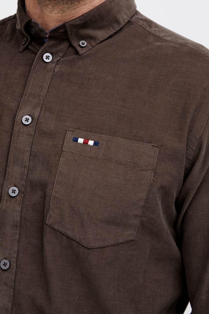 FQSteven corduroy LS shirt