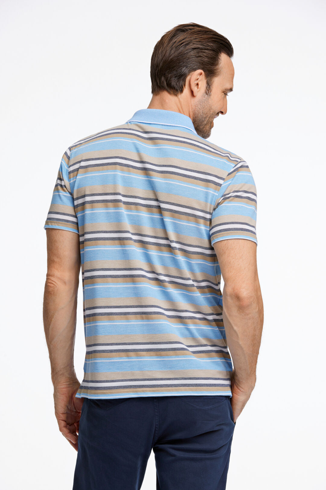 Cotton polo tee box