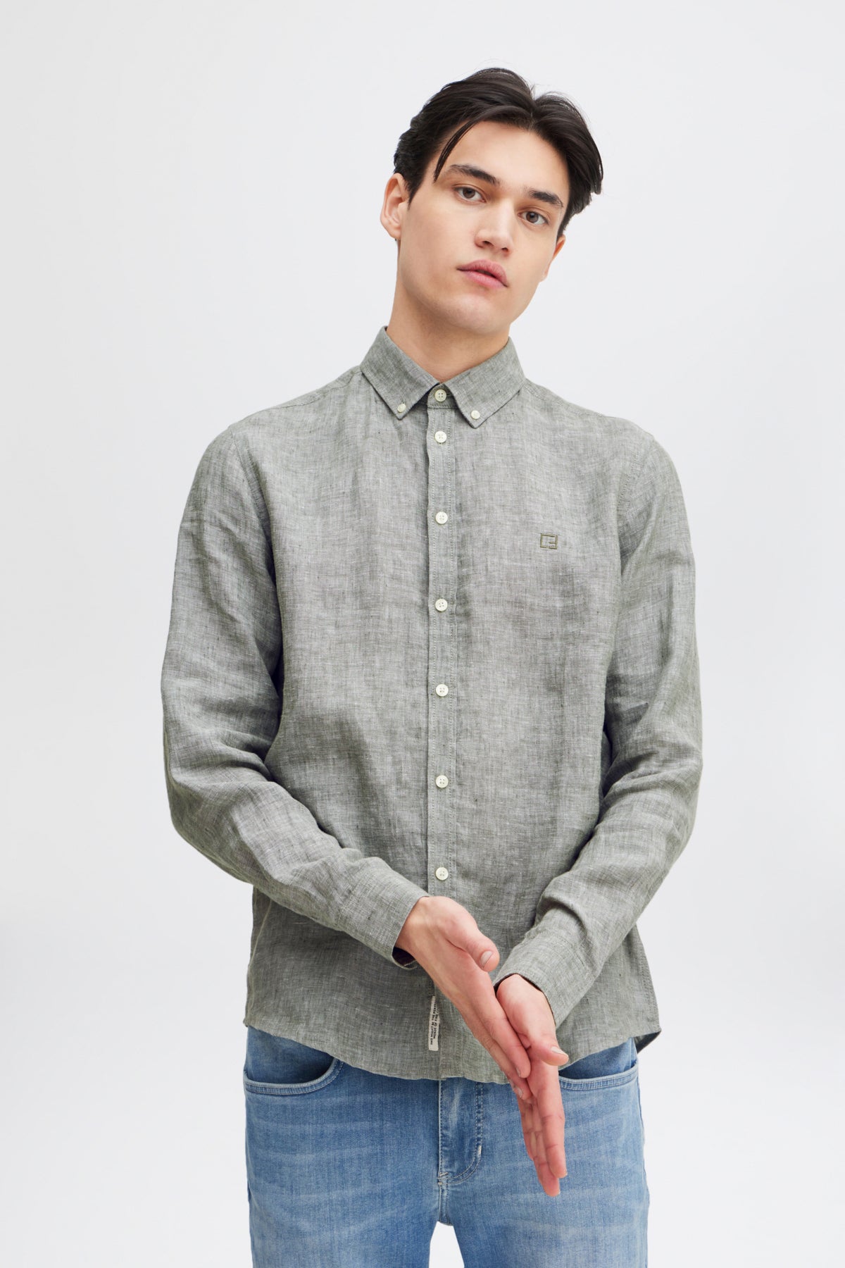 Anton BD LS linen shirt