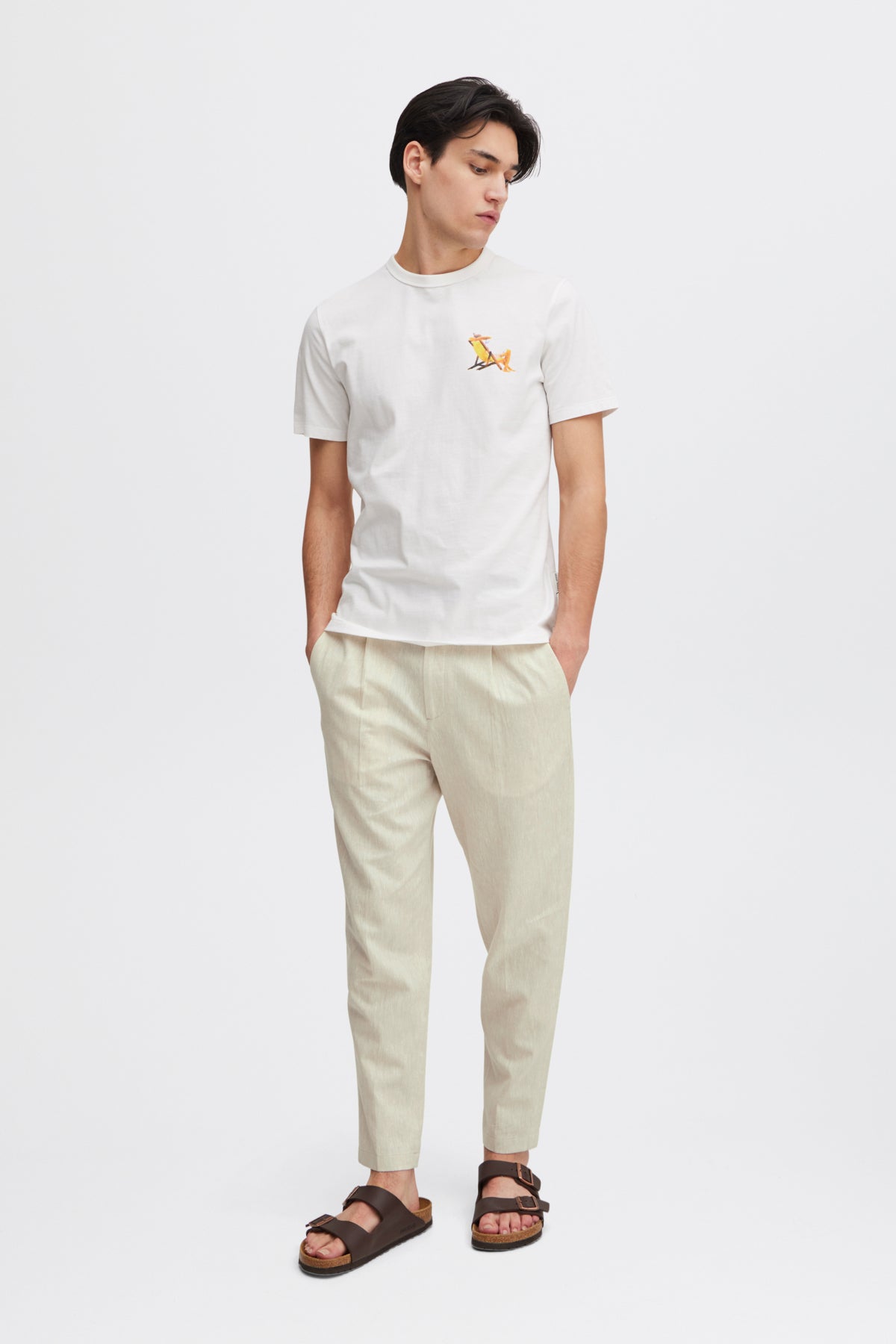 CFMarc 0144  linen mix pants