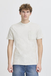 CFJASPER mélange tee with chest pocket