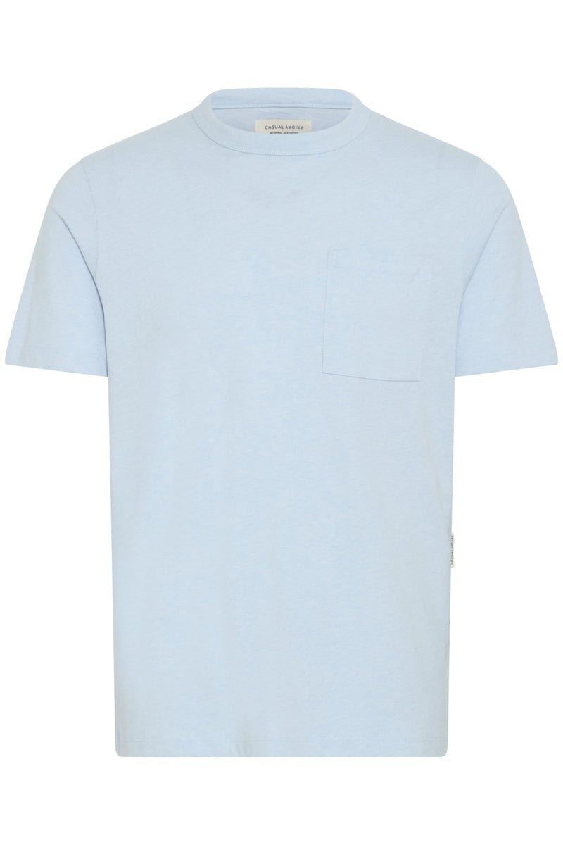 CFJASPER mélange tee with chest pocket