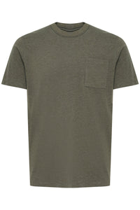 CFJASPER mélange tee with chest pocket