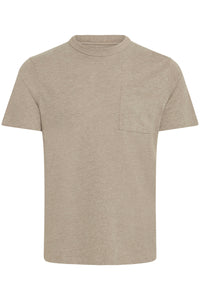 CFJASPER mélange tee with chest pocket