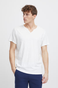 BHAston split neck tee