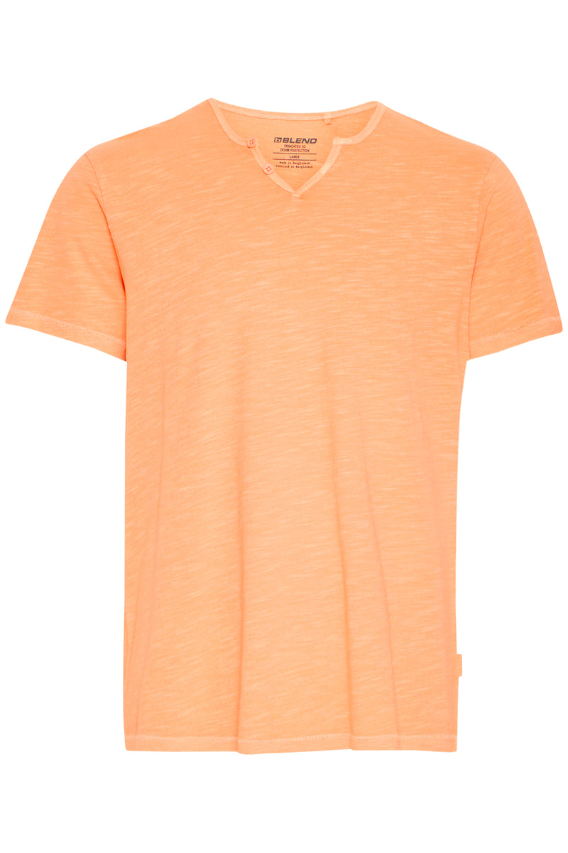 BHAston split neck tee
