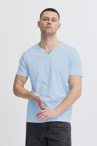 BHAston split neck tee