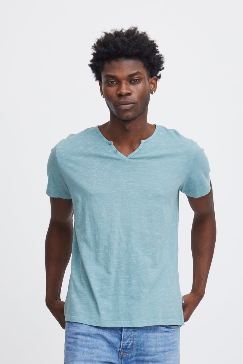 BHAston split neck tee