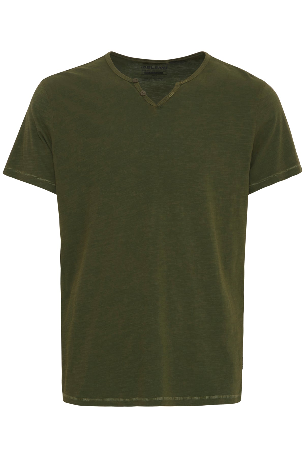 BHAston split neck tee