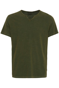 BHAston split neck tee