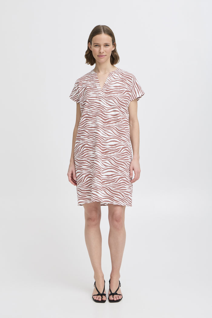 BYFALAKKA V NECK DRESS -