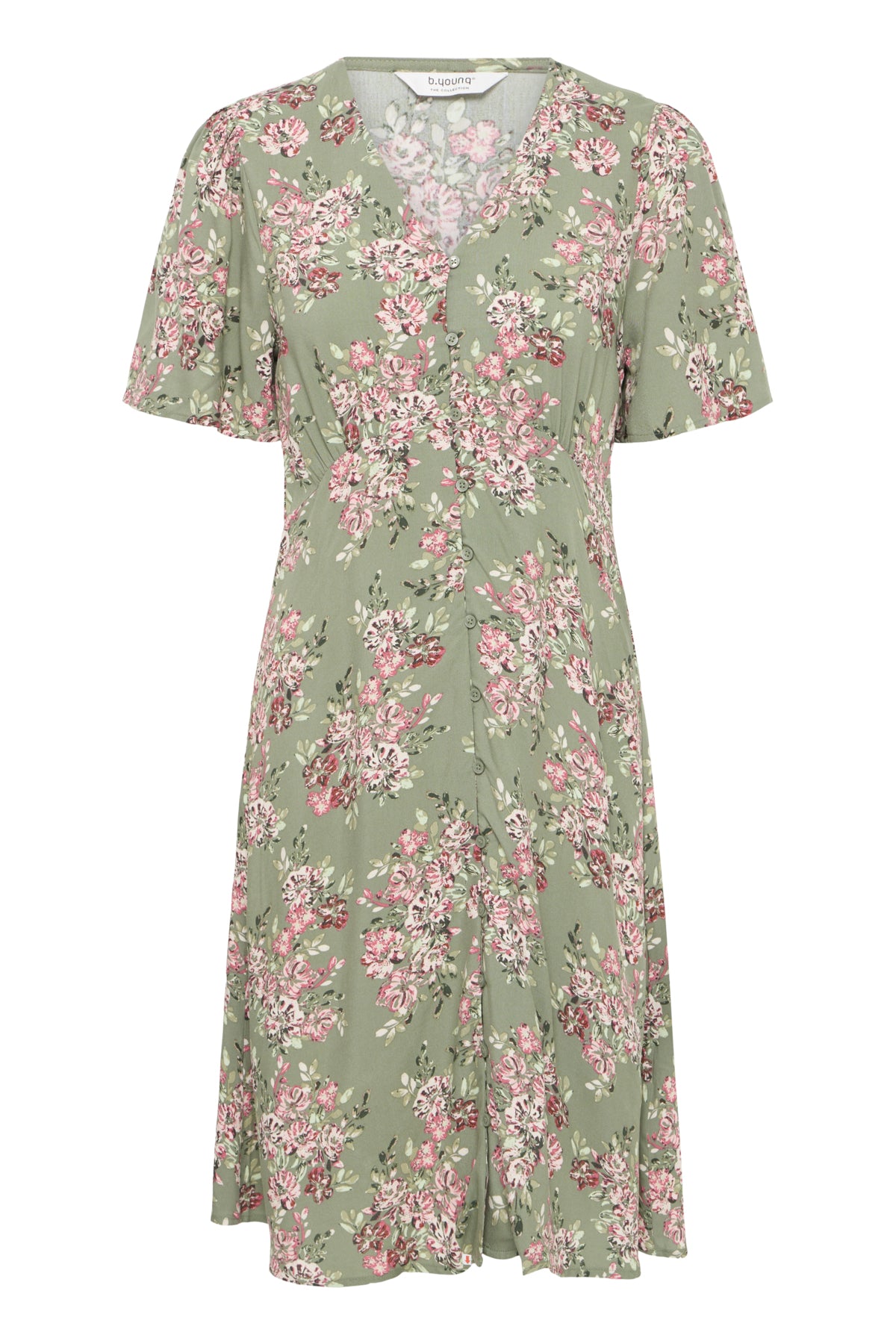 BYMMJOELLA SHORT VNECK DRESS 3 -