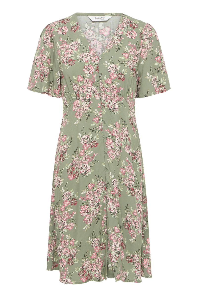BYMMJOELLA SHORT VNECK DRESS 3 -