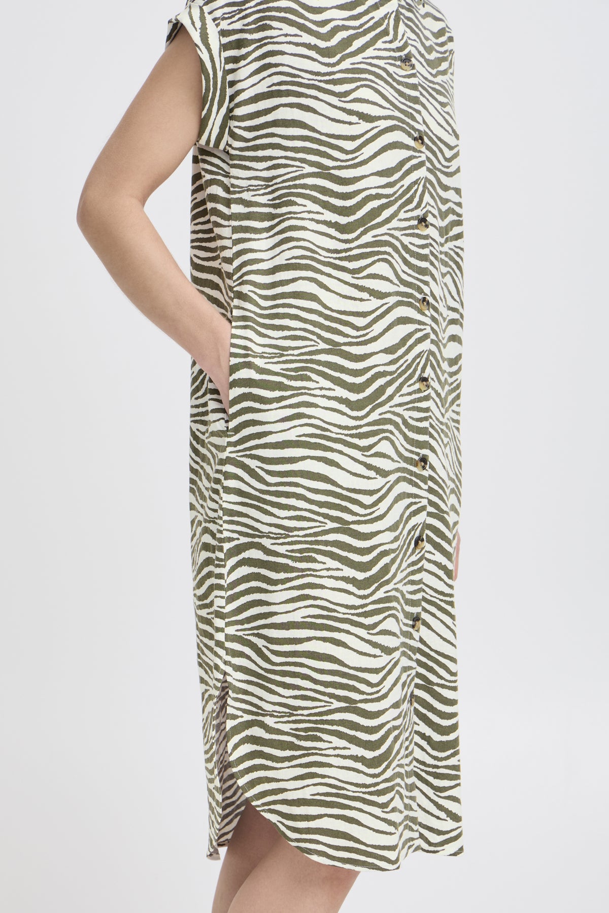BYFALAKKA SS SHIRT DRESS -