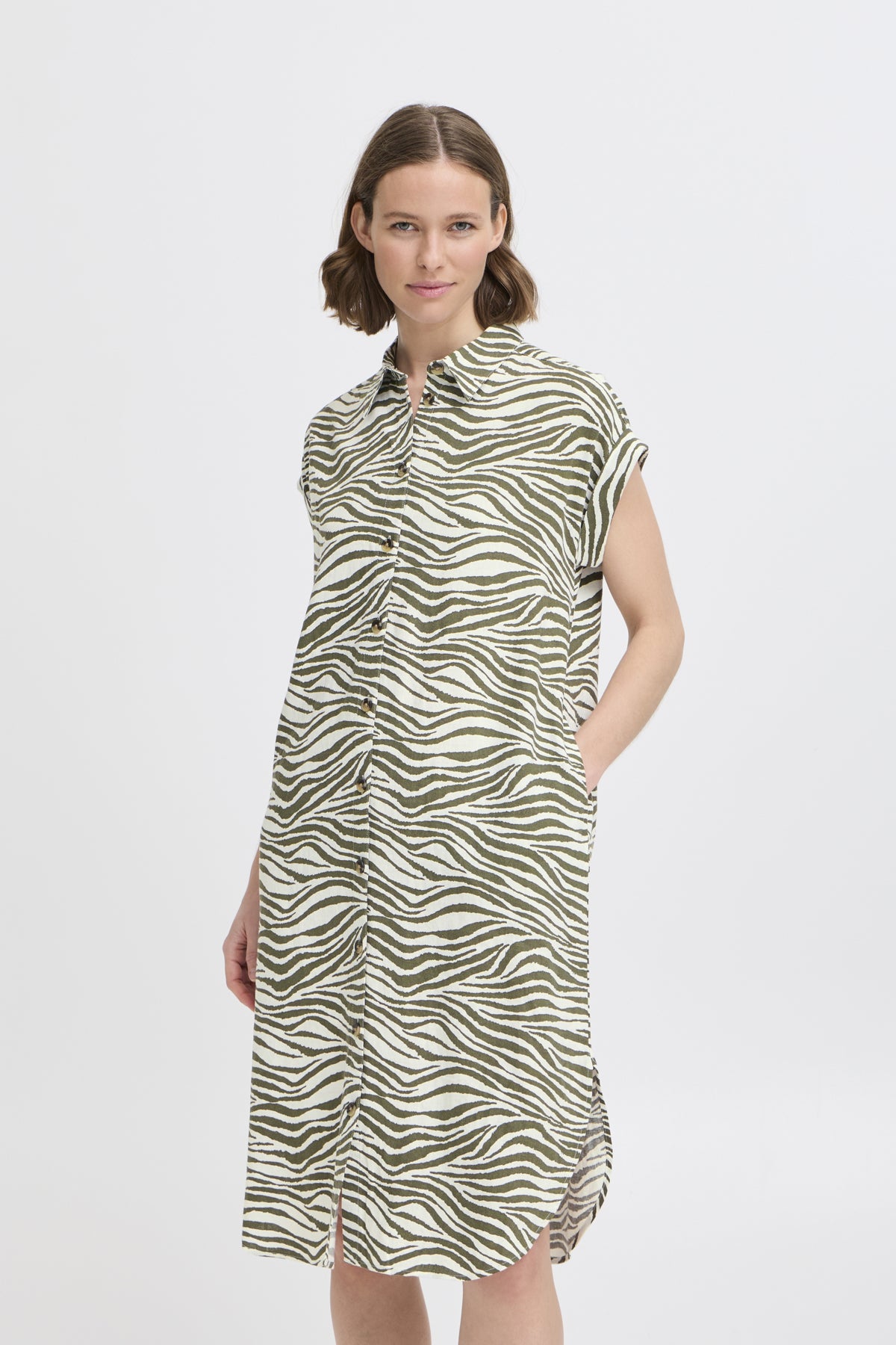 BYFALAKKA SS SHIRT DRESS -