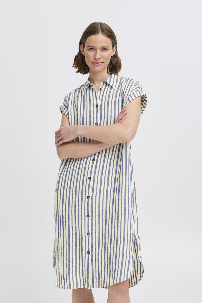 BYFALAKKA SS SHIRT DRESS -