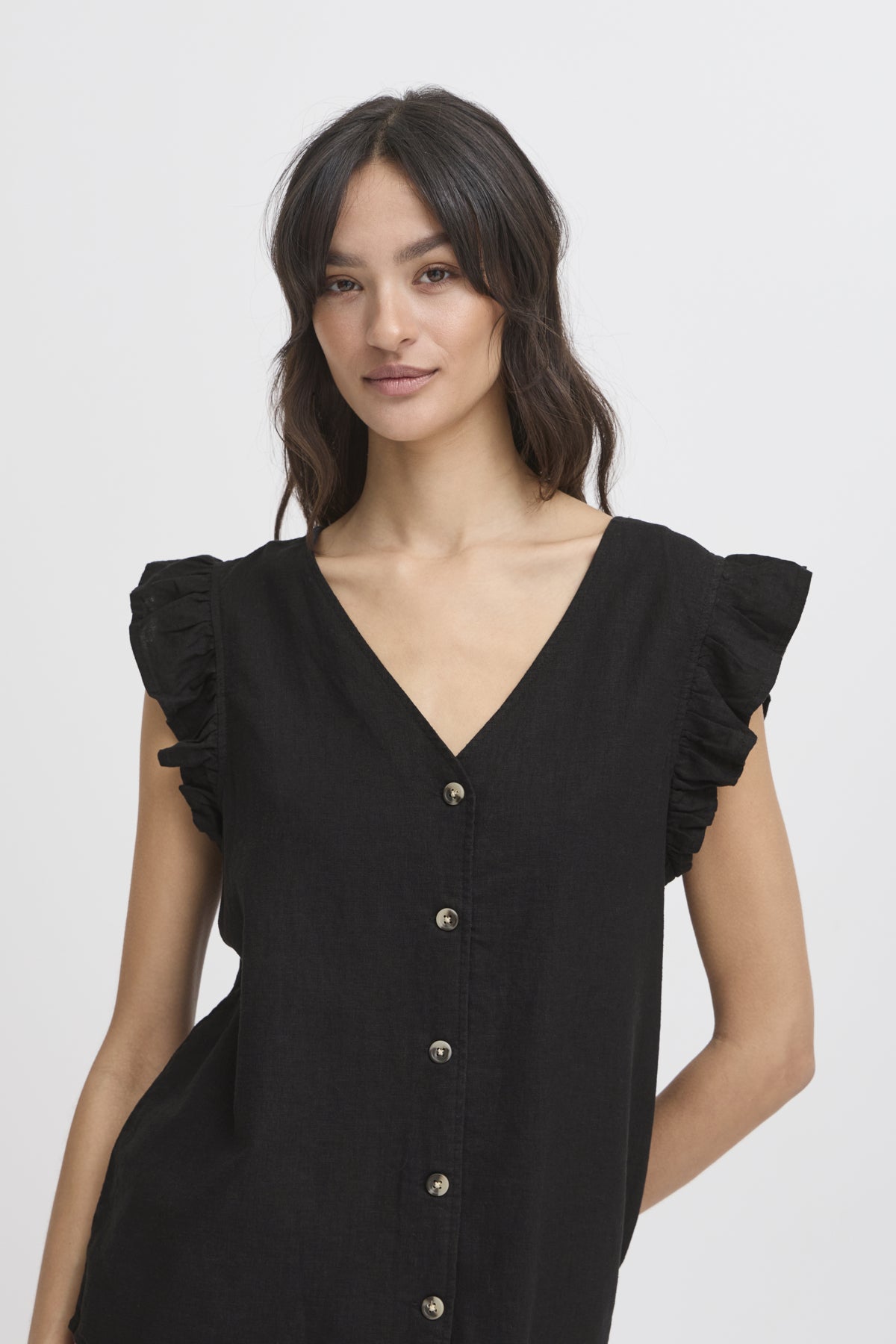 BYFALAKKA RUFFLE SHIRT -