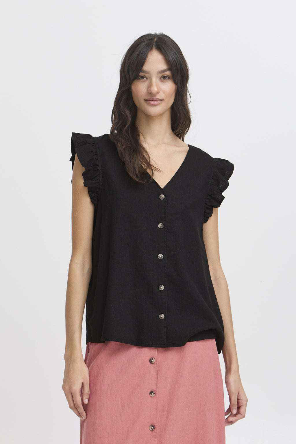 BYFALAKKA RUFFLE SHIRT -