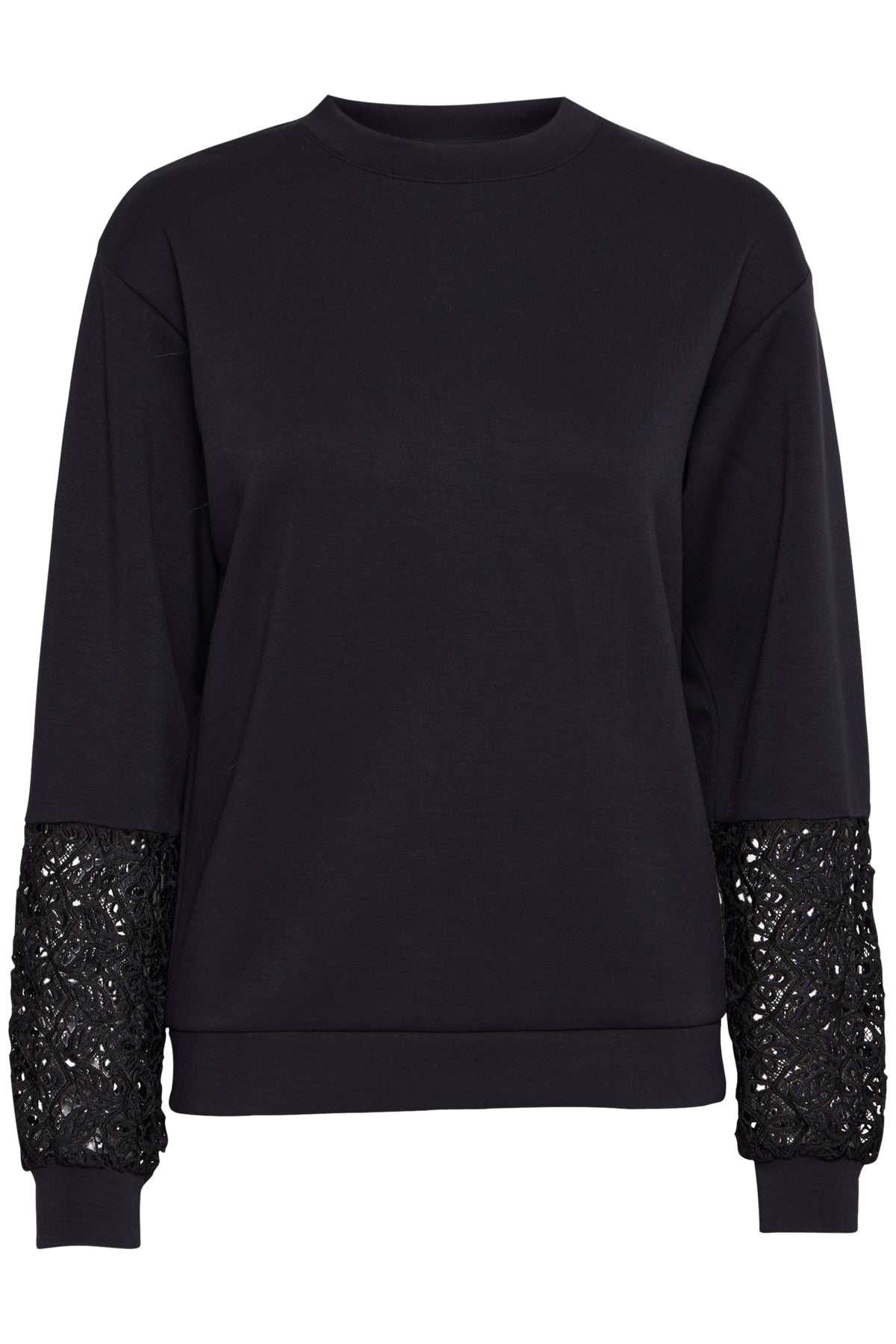 BYPUSTI LACE SWEATSHIRT -