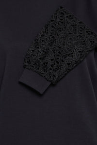 BYPUSTI LACE SWEATSHIRT -