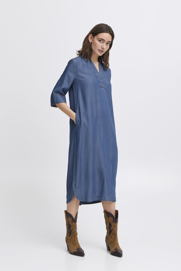 BYKOSMO COLLAR DRESS -