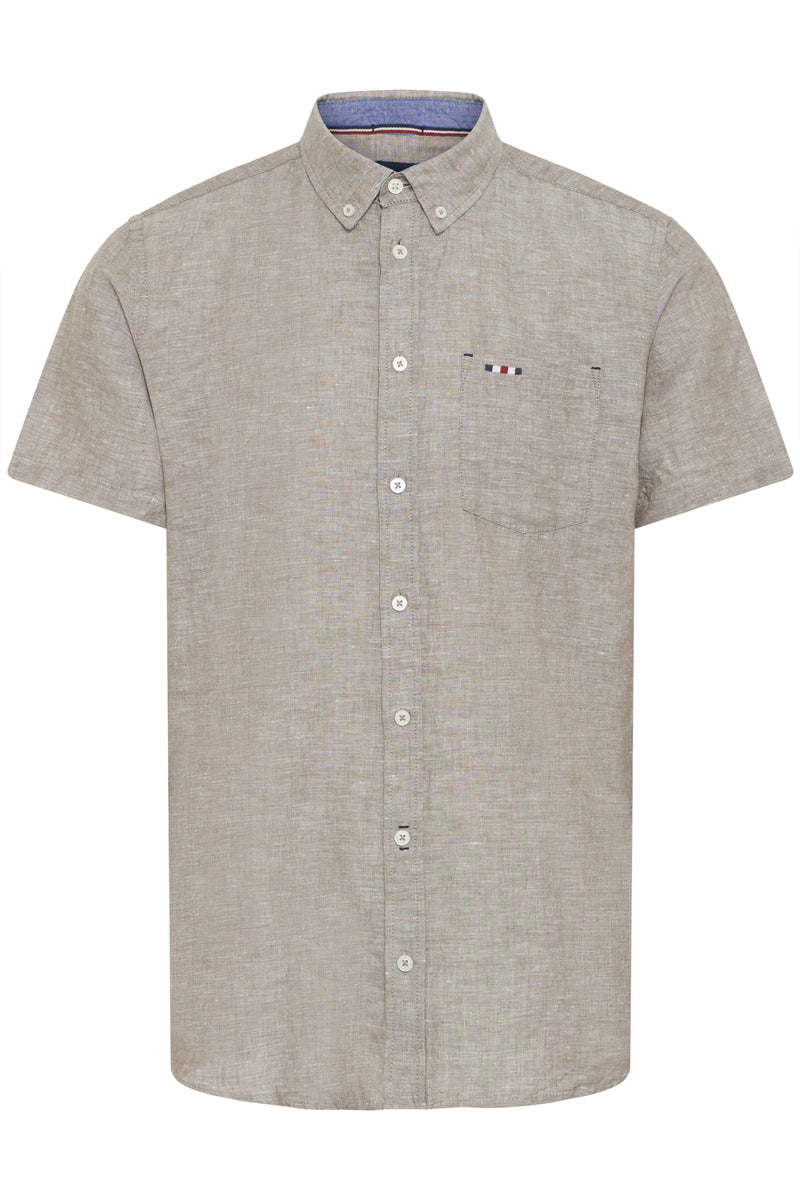 FQSTEVEN linen combo SS shirt