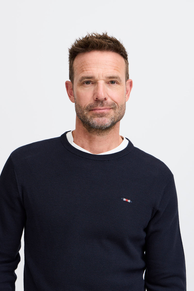 FQKyle structure crewneck knit