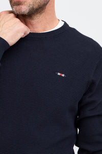 FQKyle structure crewneck knit