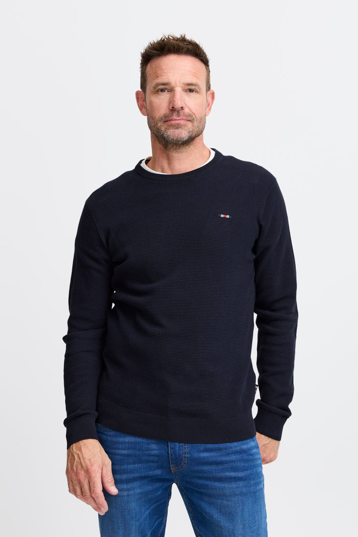 FQKyle structure crewneck knit