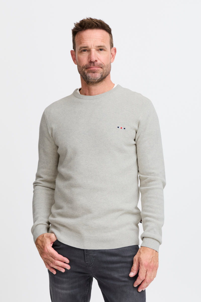 FQKyle structure crewneck knit