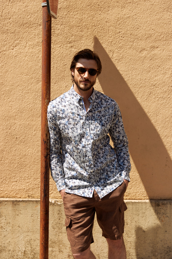 FQSTEVEN Floral AOP LS shirt