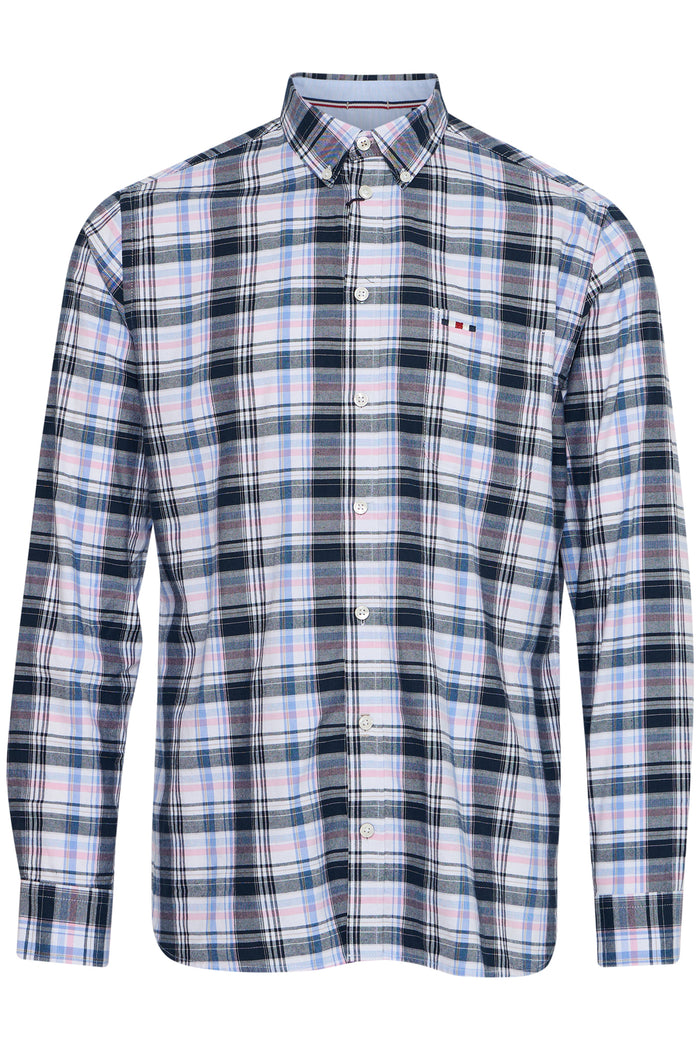FQSTEVEN oxford check  LS shirt