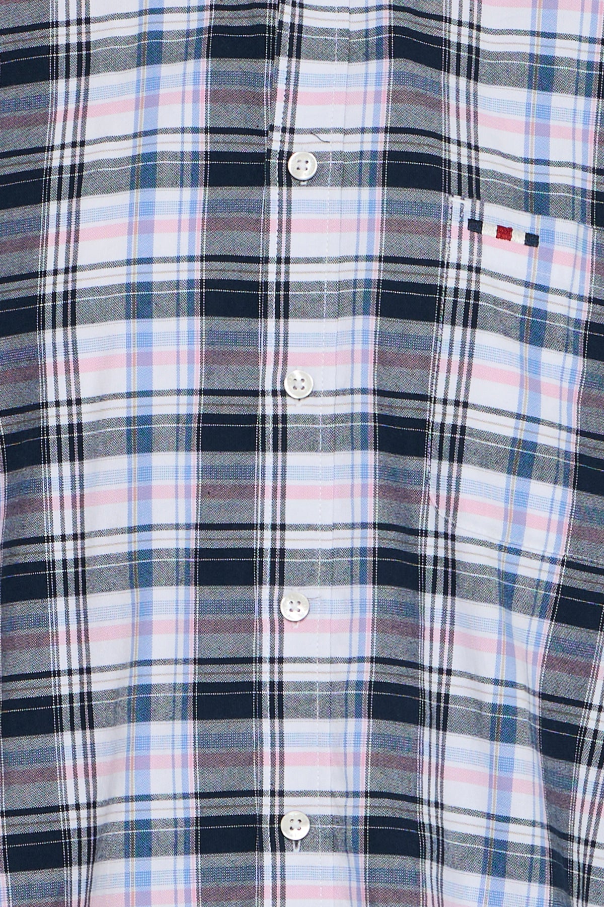 FQSTEVEN oxford check  LS shirt