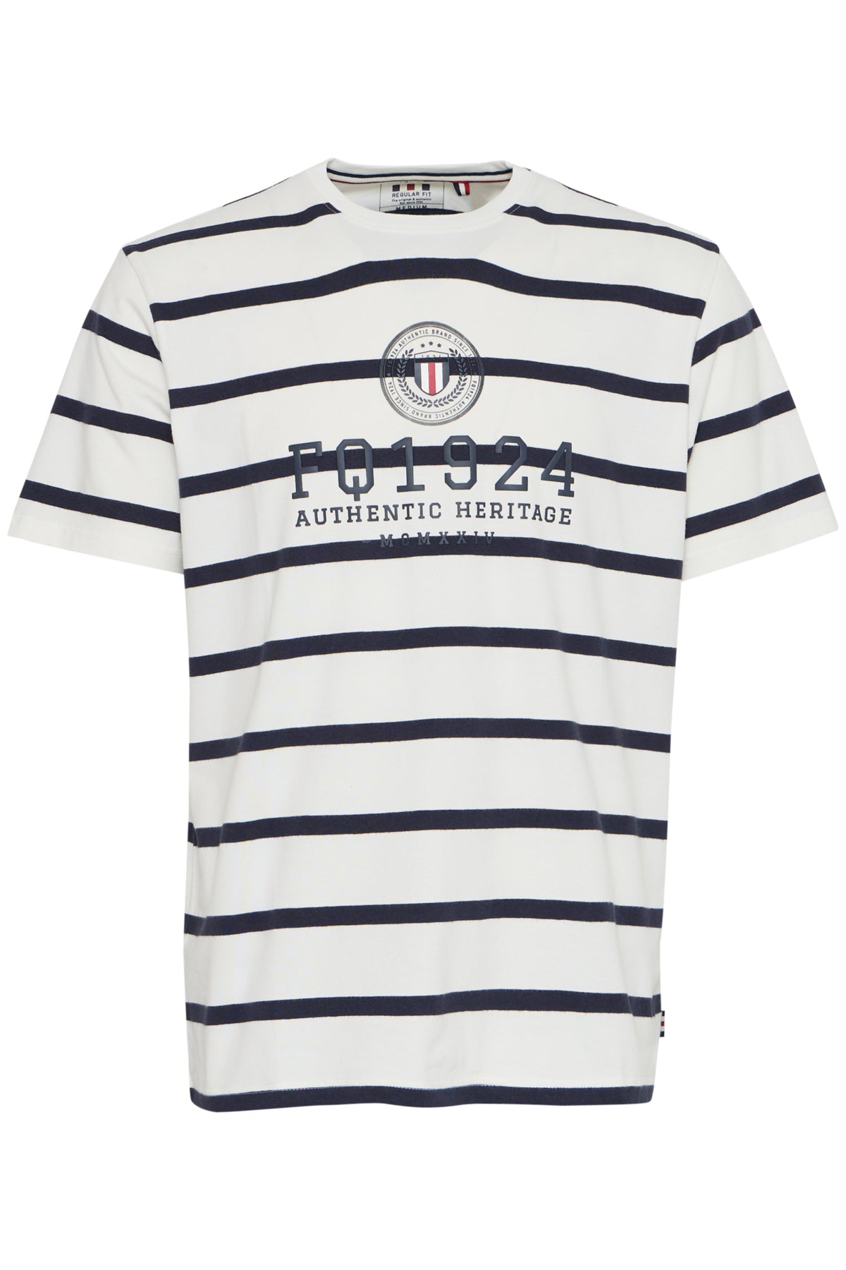 FQTOM striped tee w logo