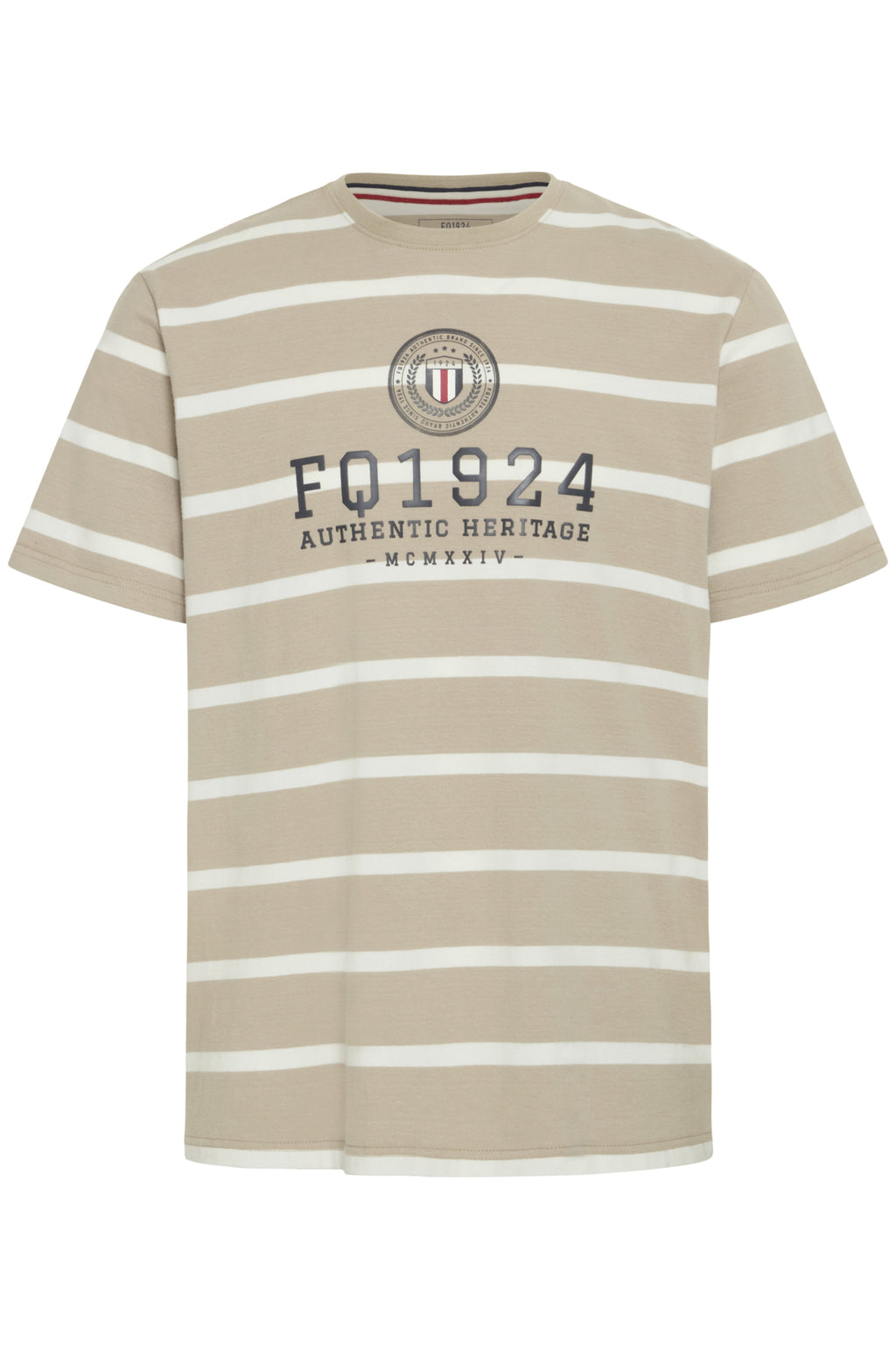 FQTOM striped tee w logo