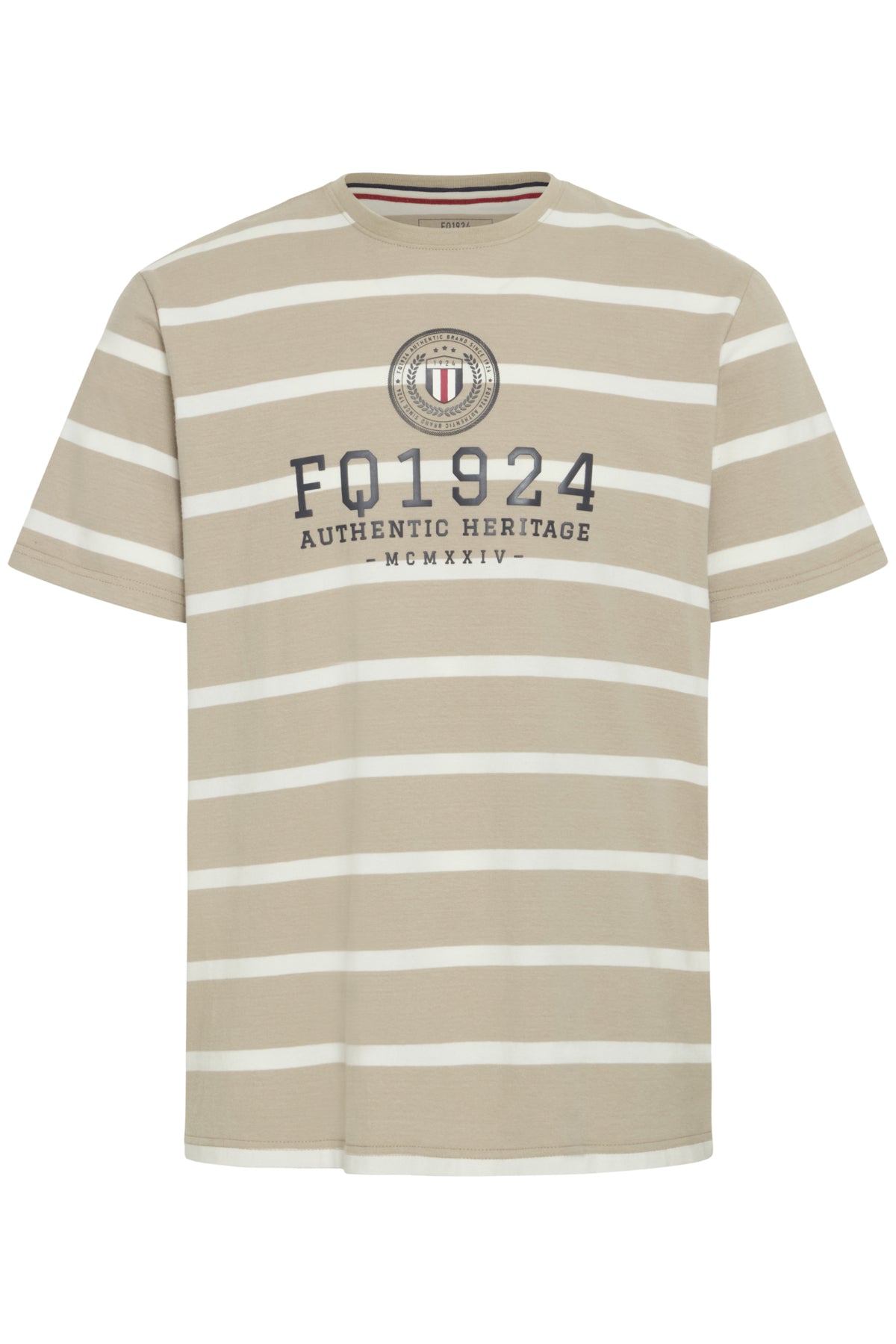 FQTOM striped tee w logo