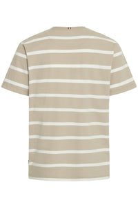FQTOM striped tee w logo