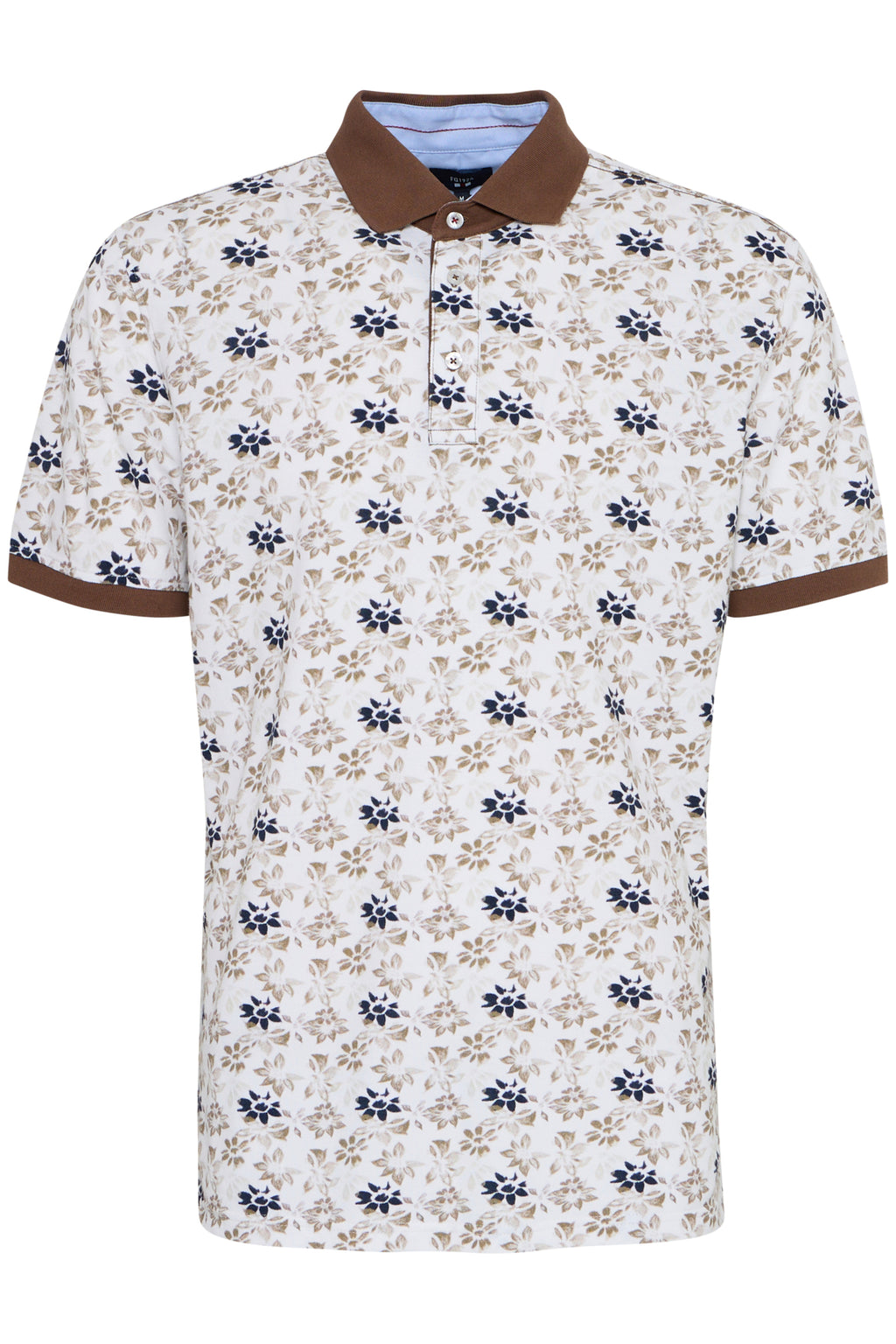 FQPETER floral AOP polo shirt