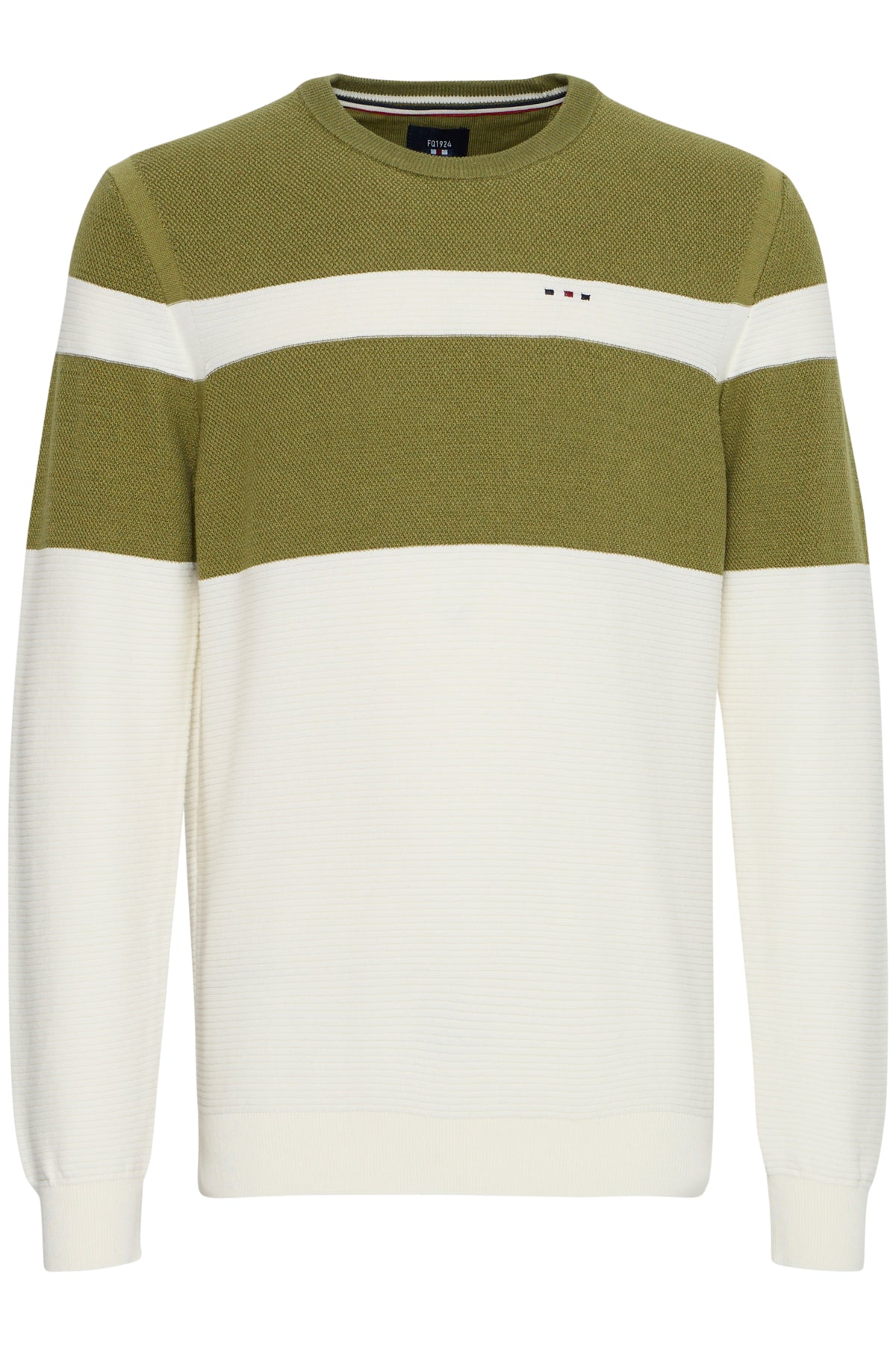 FQKYLE structure stripe knit