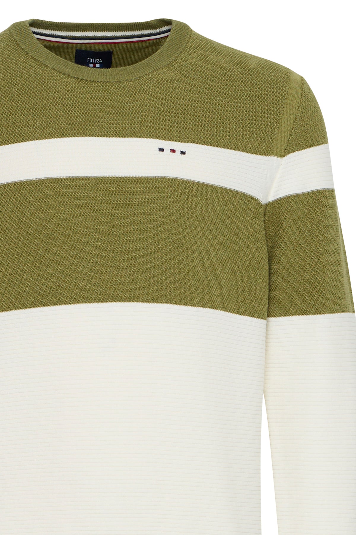 FQKYLE structure stripe knit